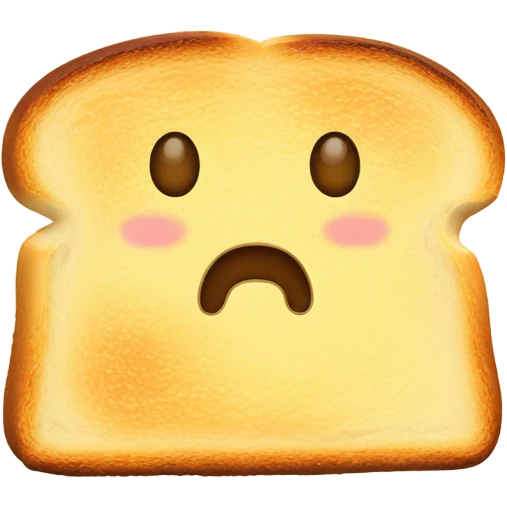 Toasted emoji