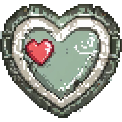 safe with a heart symbol for life insurance emoji