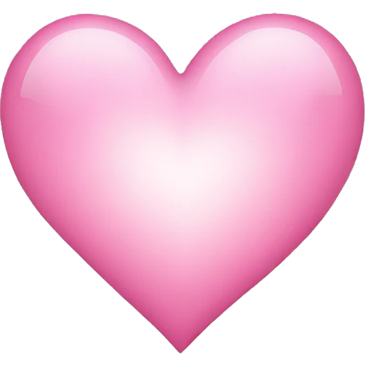 ligh pink heart emoji