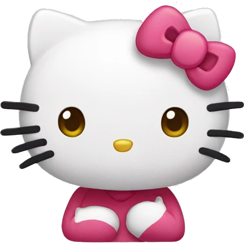 Hello kitty emoji