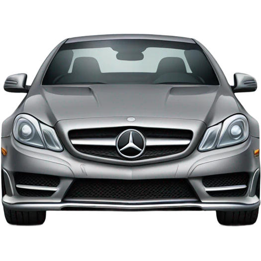 Grey Mercedes Benz Car emoji