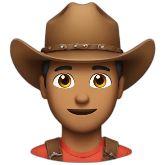 Me in cowboy hat emoji