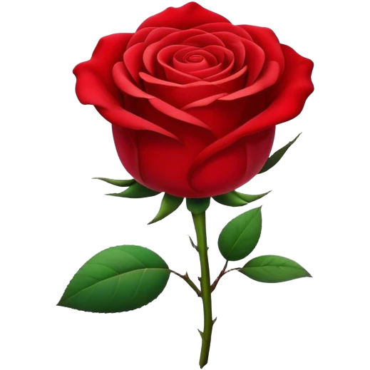 rose bloody basic emoji