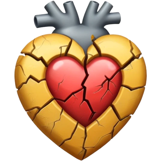 An empty heart emoji