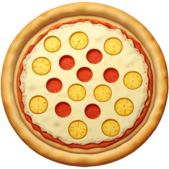 pizza with pineapple emoji