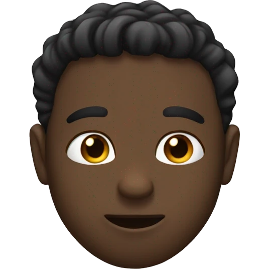 two guys but black kissing emoji