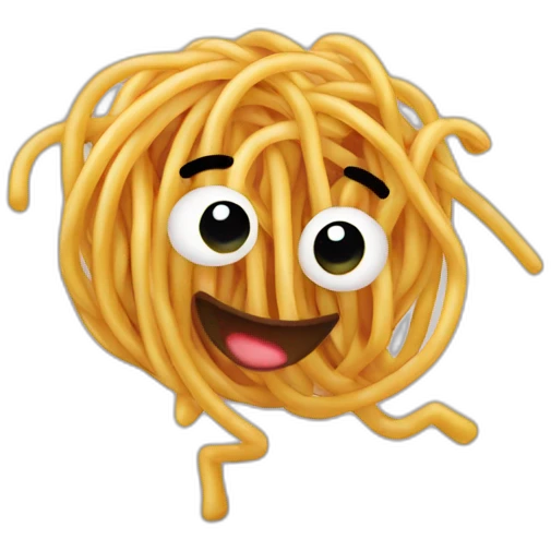 Spaghetti qui danse emoji