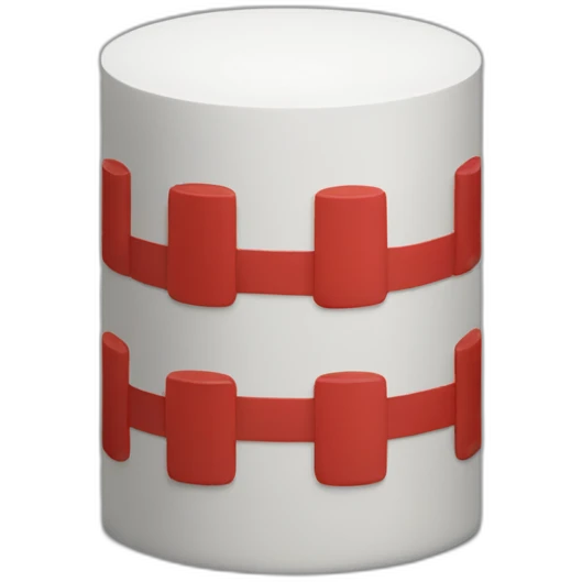 red-and-white-cylinder emoji
