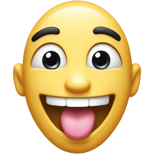 Face with tongue out emoji