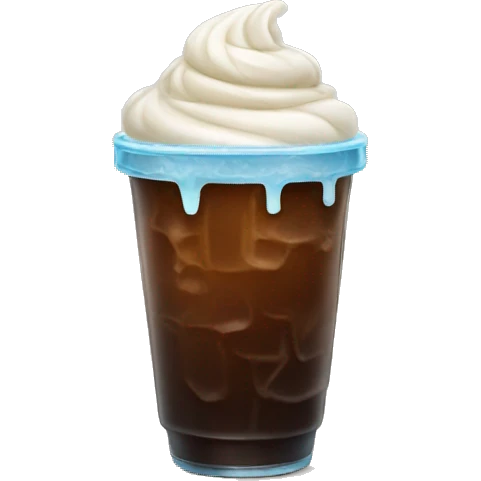 Ice coofee emoji