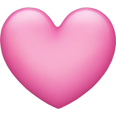 Pink heart emoji