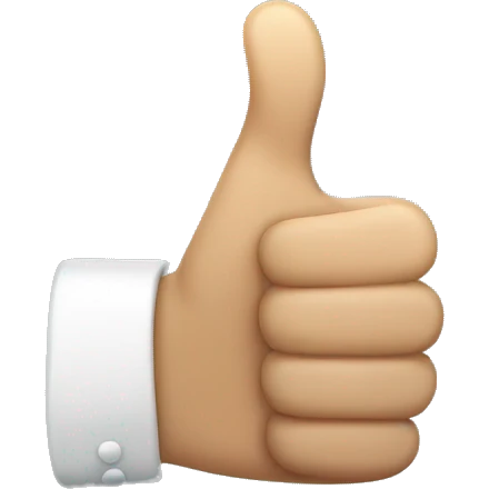 thumbs up emoji