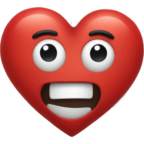 Red heart emoji
