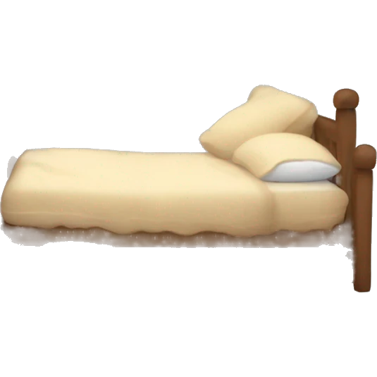 cozy bed emoji