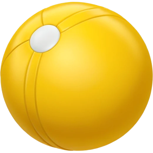 The Hopper Ball Yellow Toy emoji