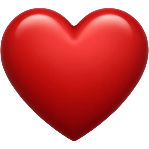 dark red heart emoji very dark red  emoji