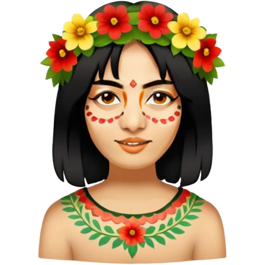 Flower-Crowned Dancer emoji