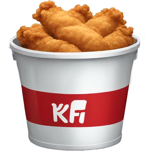 KFC bucket emoji