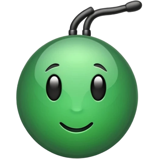 A tick sign with the background as blue emoji