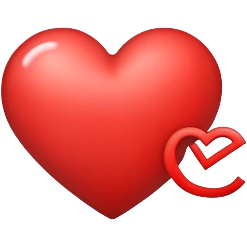 heart with a E in it  emoji