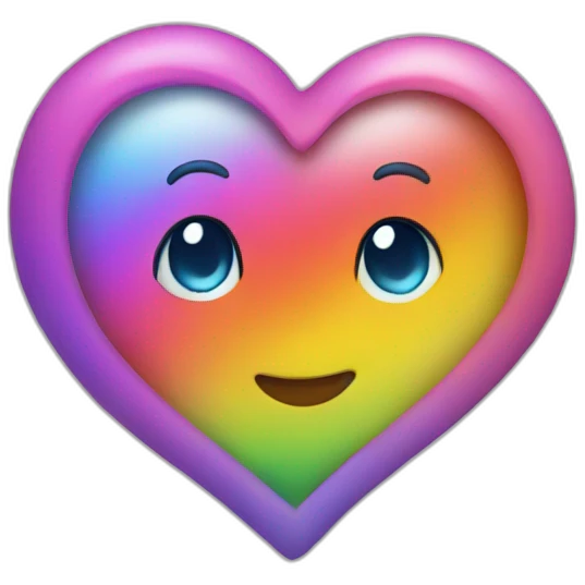 rainbow-heart emoji
