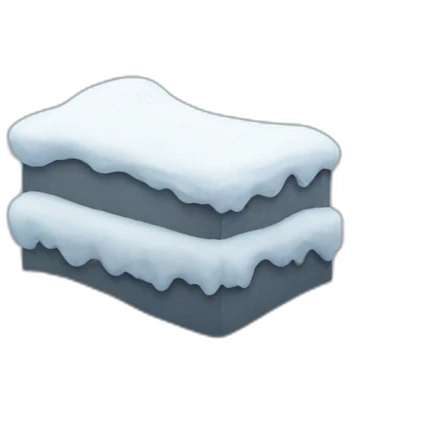Snowdrift emoji