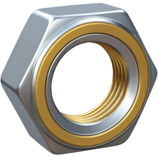 1 hex nut emoji