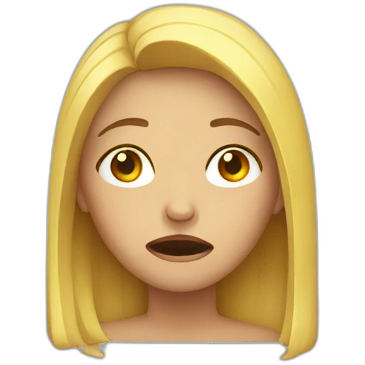 woman crying emoji