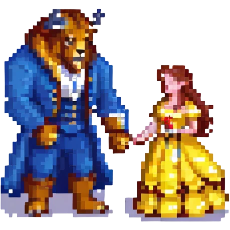 Beauty and the Beast emoji