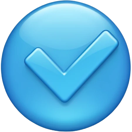 Centang biru tiktok  emoji