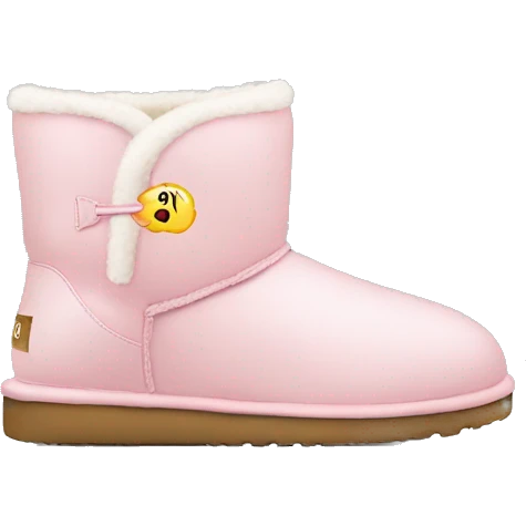 light pink uggs emoji
