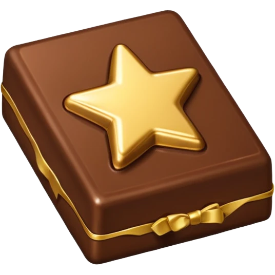 5 star chocolate as genmoji emoji