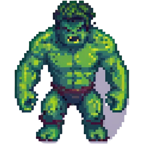 Hulk character emoji