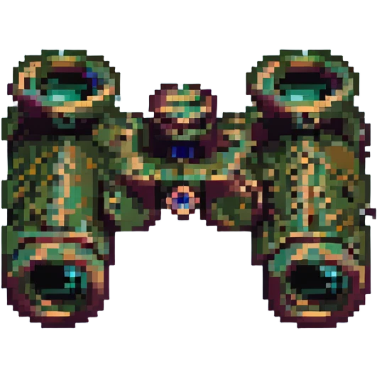 binoculars, retro style, pixel art, no text emoji