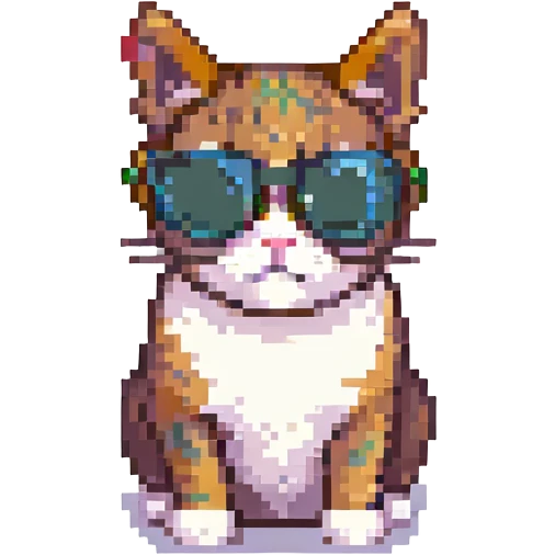 cat wearing sunglasses emoji