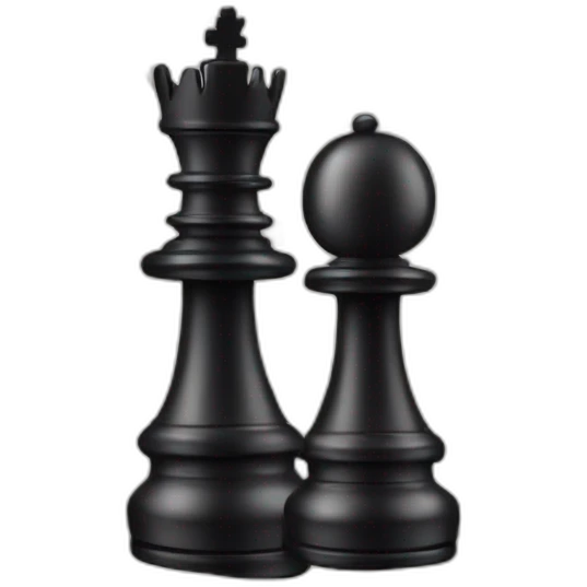 Talking chess pieces emoji