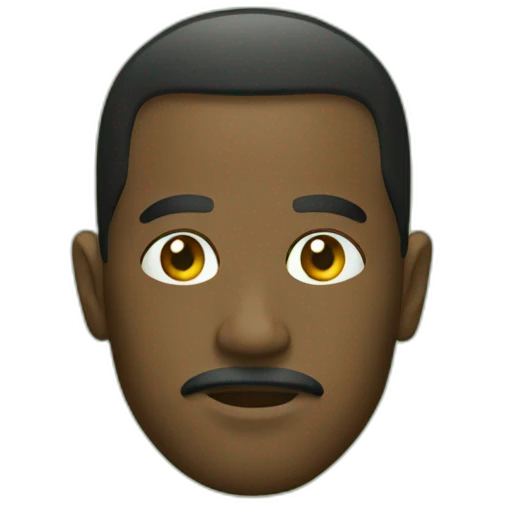 Jamaica with bold head emoji