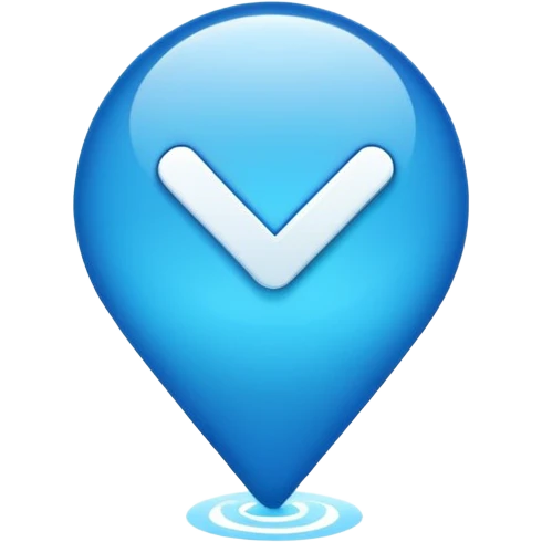 Create a blue checkmark for the nickname, do 1 in 1 as in tiktok emoji