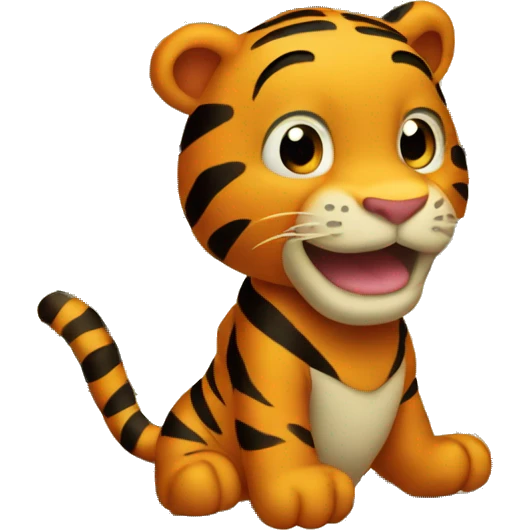 Tigger with a dollar In his hand  emoji