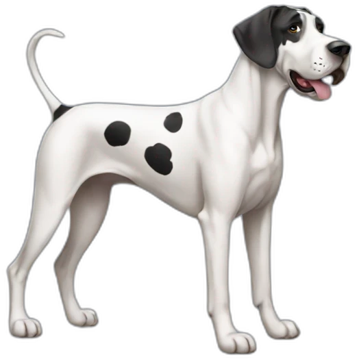 dog-great-dane-full-body emoji