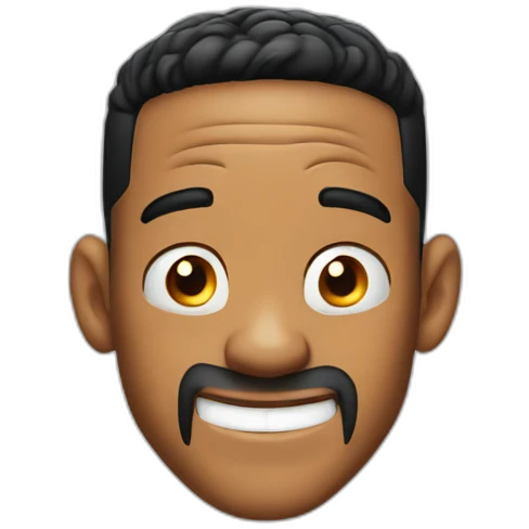 Happy shocked will smith emoji