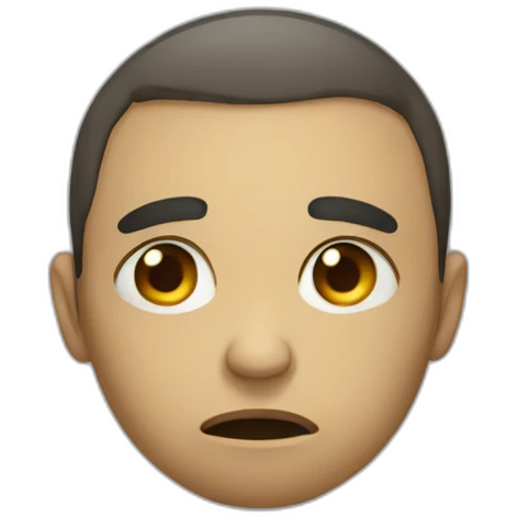 triste emoji