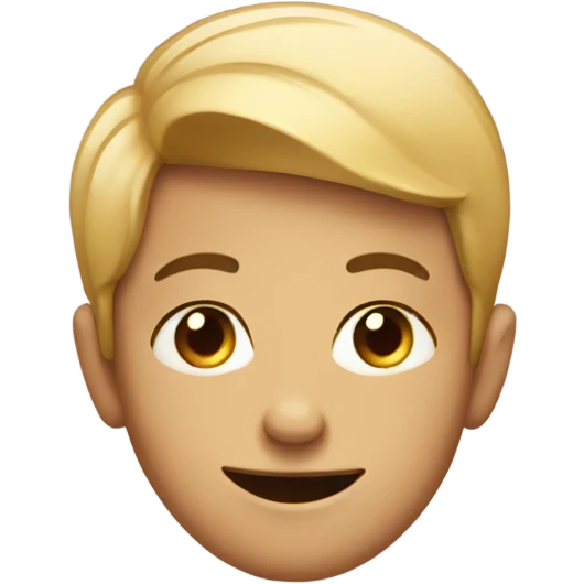 Boy smirking  emoji