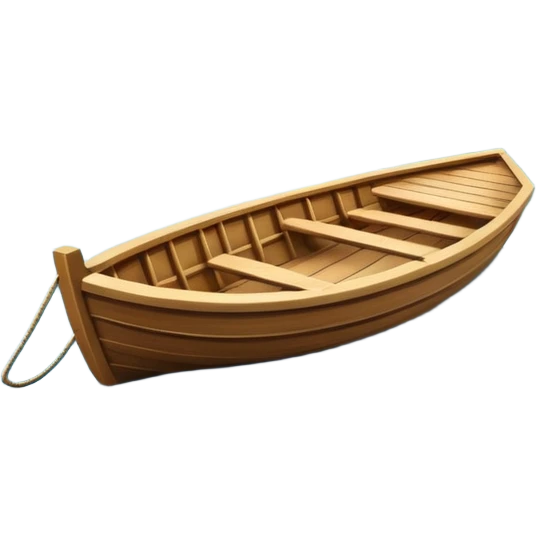 A boat on a quiet river emoji