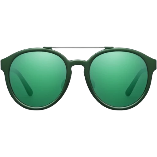 dark green sunglasses emoji