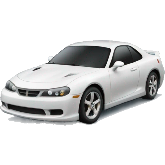fast car with smoke in the back emoji