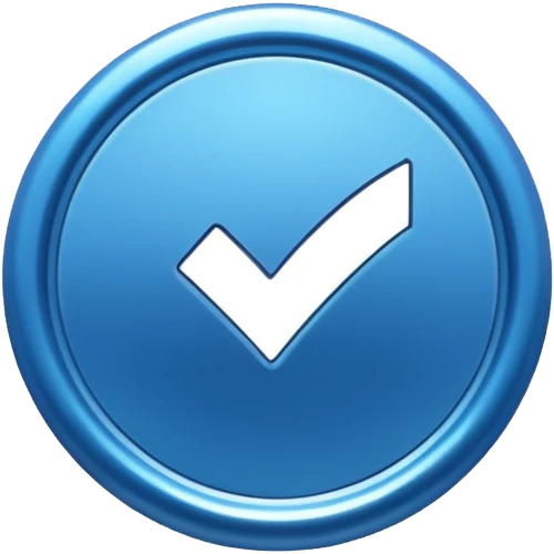 Roblox verified mark emoji