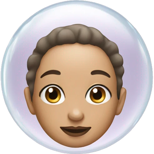 Bubble skincare  emoji