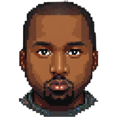 face of Kanye West emoji