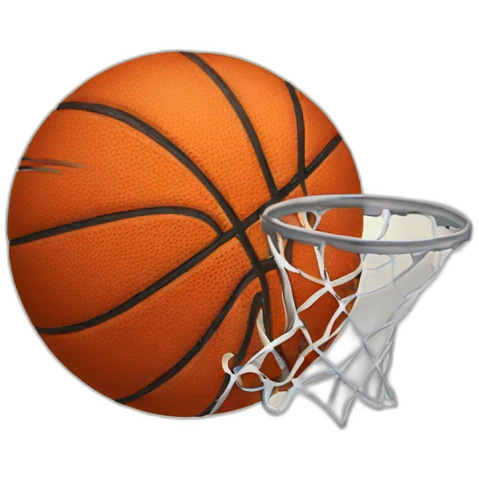 Basketball emoji